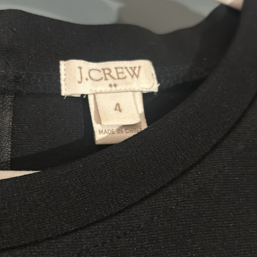 J crew dress size s zipper details - Picture 2 of 6